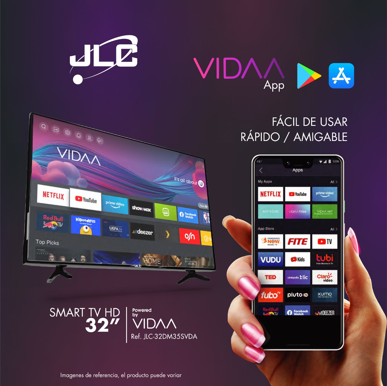televisor VIDA electromillonaria JLC Electronics